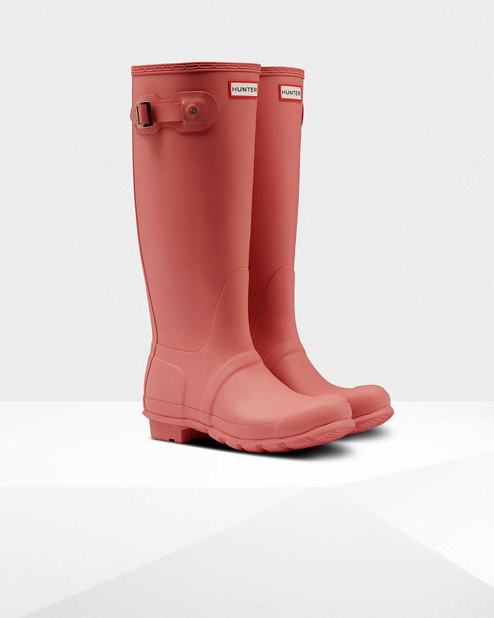 Hunter Mujer Original - Botas de Lluvia Rosas - 729-JNCUGD